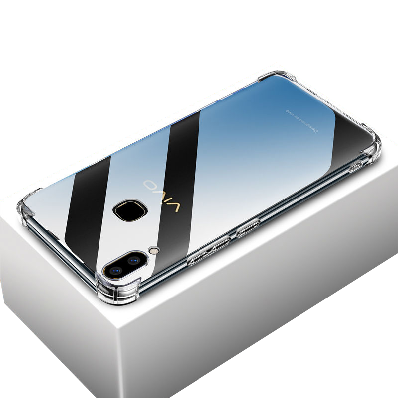 适用vivoy83手机壳y81/y81s保护套y85四角气囊防摔y83a超薄镜头全包边透明硅胶软壳vivo创意简约男女新款潮牌