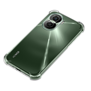荣耀x40i手机壳honorX40I华为honor新款气囊透明硅胶DIO一AN00镜头全包边防摔5G保护套简约男女软外壳X4o适用