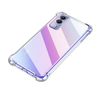 vivoy53s手机壳vivoY保护套透明硅胶四角气囊防摔爆viviy简约步步高5g新品y53s镜头全包男女新款时尚软外壳潮