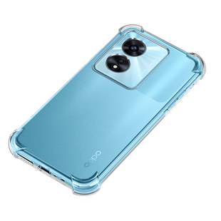 oppoA97手机壳oppoa97新5G款oppo四角气囊透明硅胶保护套PFTM10镜头全包a防摔简约男女0pp0创意A975g软外壳潮