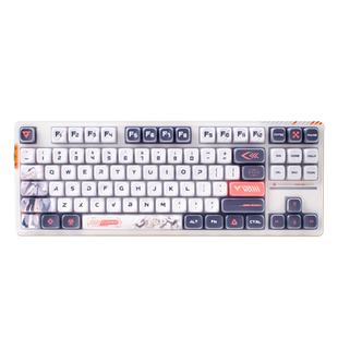 适用VGN V87Pro键盘保护膜V87键盘膜游戏动力雅典娜机械键盘防尘罩VGN87Pro狄安娜硅胶键盘膜盖子防尘防水V87