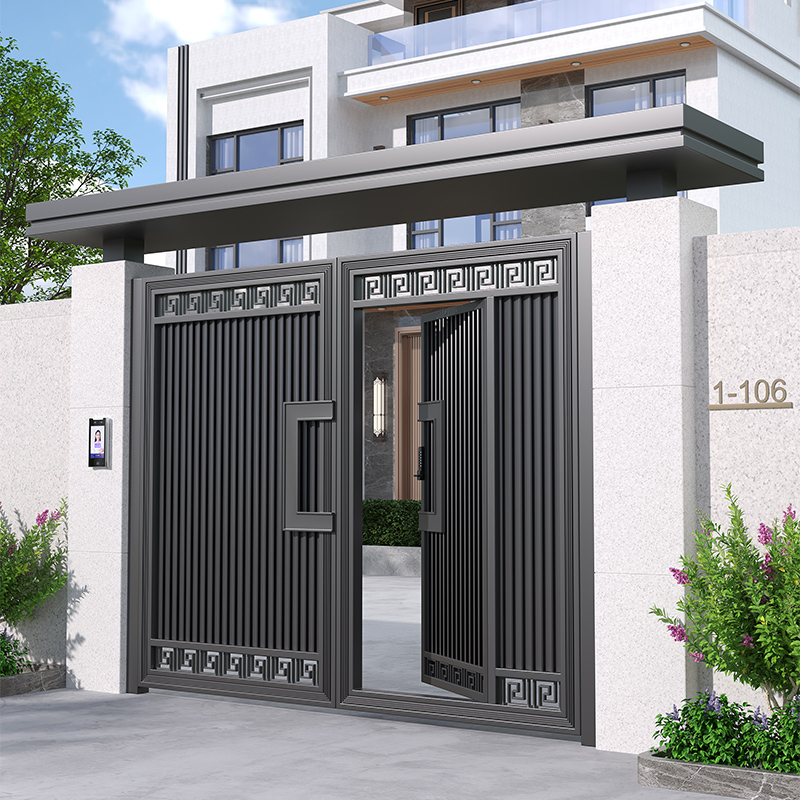 闽固庭铝合金别墅庭院大门定制