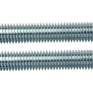 8.8级国标镀锌螺杆全牙条丝杆螺纹杆螺柱1米2米3米M5M12M14M18M36