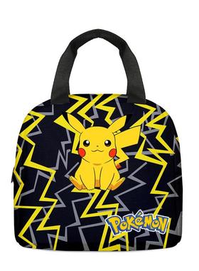 现货pokemon宠物精灵pikachu皮卡丘中小学生午餐包儿童冰袋