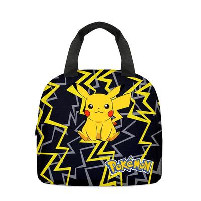 现货pokemon宠物精灵pikachu皮卡丘中小学生午餐包儿童冰袋