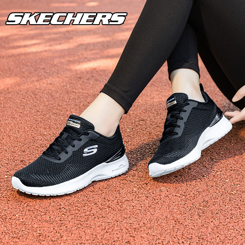 skechers斯凯奇黑色跑步鞋女鞋官方旗舰店冬季网面透气休闲运动鞋,运动鞋new,运动休闲鞋,淘宝优惠券,粉丝福利购,淘宝优惠卷