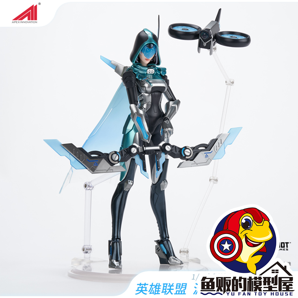 APEX TOYS 1/8 英雄联盟 LOL 源计划 联合艾希 寒冰射手 可动手办