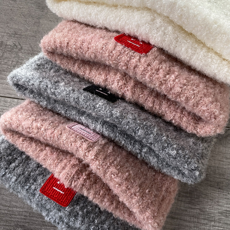 清！北欧轻奢笑脸LOGO羊毛混纺冷帽毛线帽女款,服饰配件/皮带/帽子/围巾,帽子,淘宝优惠券,粉丝福利购,淘宝优惠卷