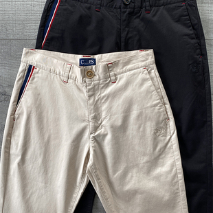 型日常通勤商务休闲裤 经典 版 修身 男26春夏 复古弹力棉薄款