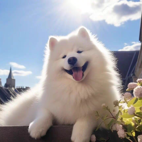 CKU犬舍【宠物级专卖】萨摩耶幼犬微笑天使雪橇犬熊版双眼皮狗狗