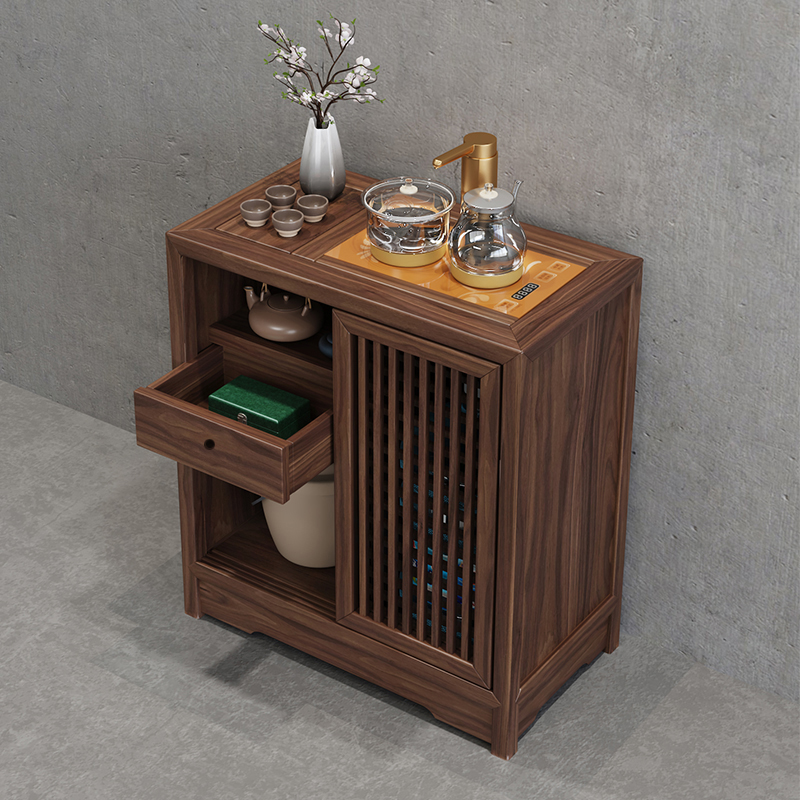 老榆木边几叙旧新中式