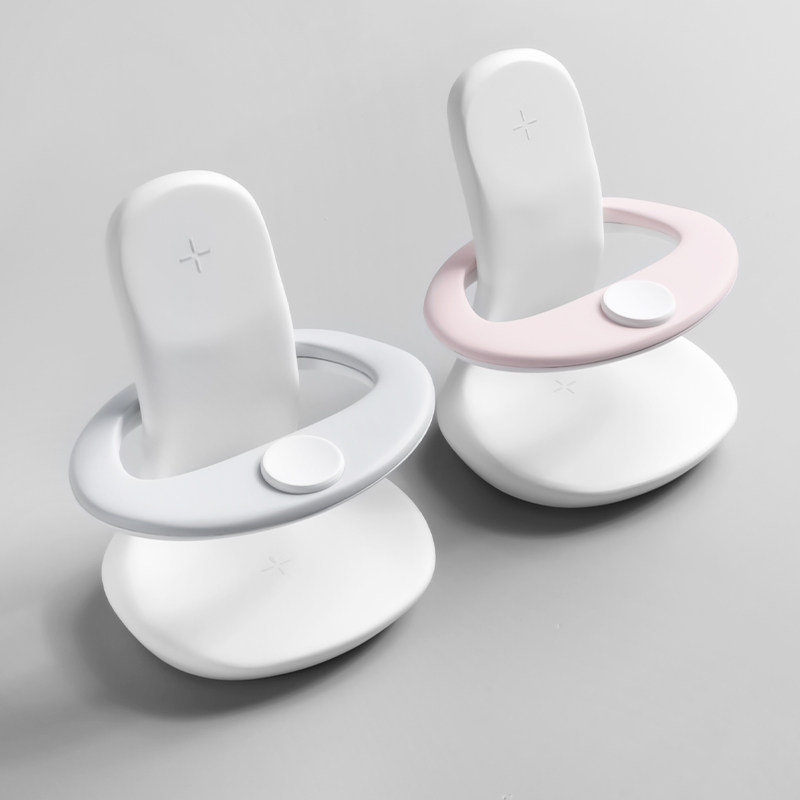 创意magsafe磁吸无线充电环绕拥抱三合一手机支架桌面架手表耳机
