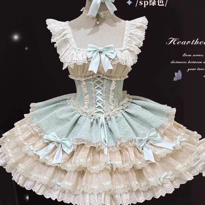 小芙蝶Lolita芭蕾风洛丽塔连衣裙图片