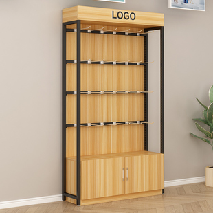 超市货架置物架多层烟酒专卖柜化妆品产品陈列柜便利店零食展示架