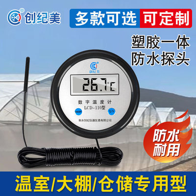 工业用水温气温探头数显测温仪