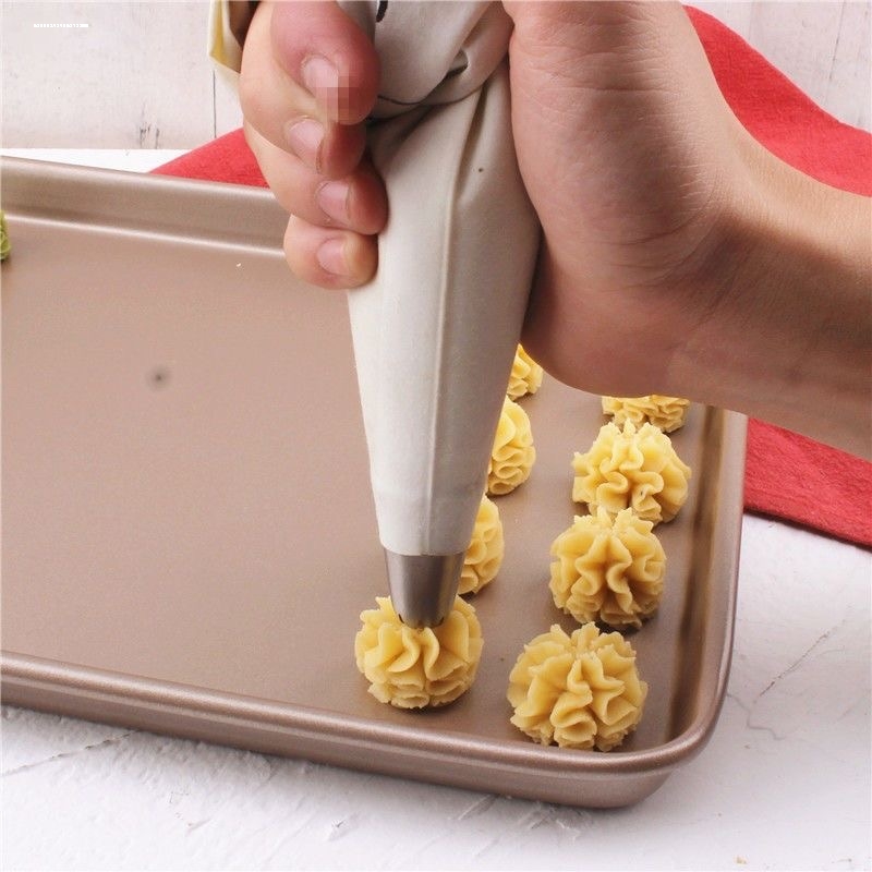 珍妮网红曲奇花嘴 8齿闭星中号 蛋糕曲奇泡芙 小熊曲奇裱花嘴853