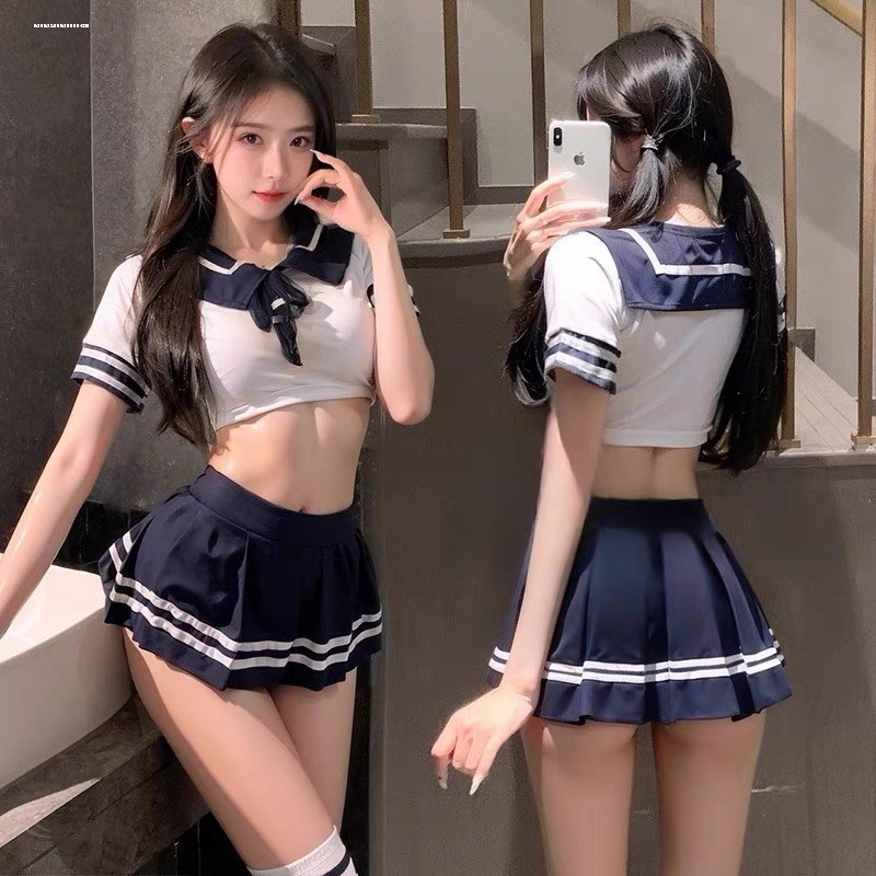 情趣内衣制服JK套装清纯活力诱惑制服空姐水手套装女士百褶短裙