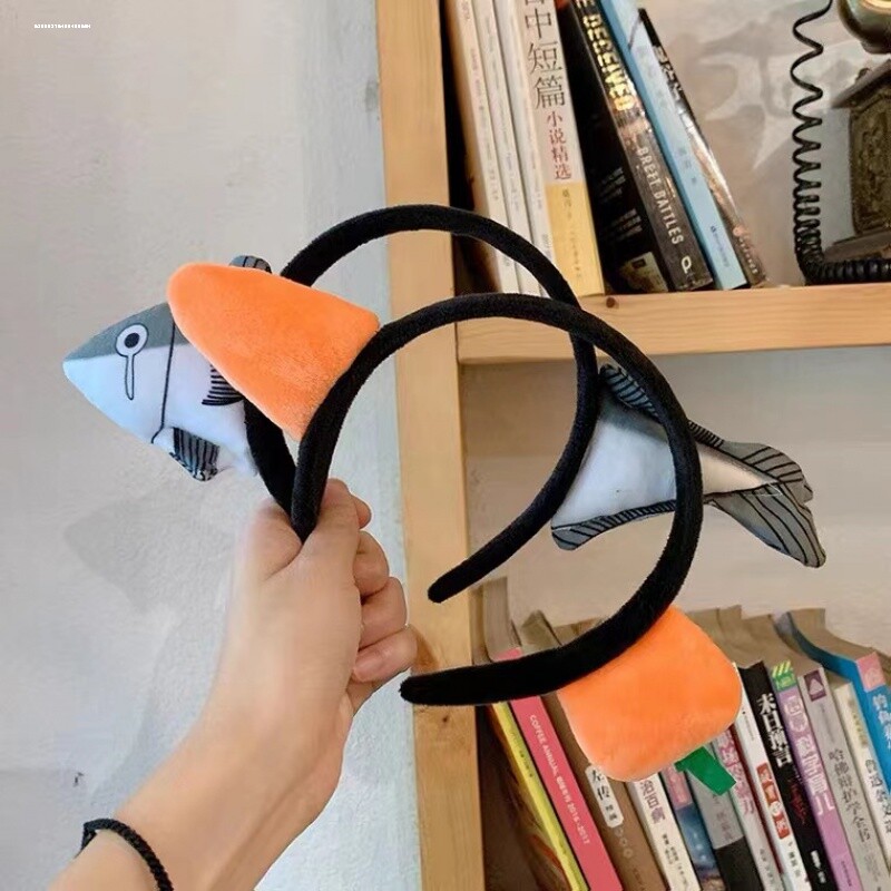 可爱超萌发箍搞怪菜刀网红搞笑成人儿童表演拍照头饰