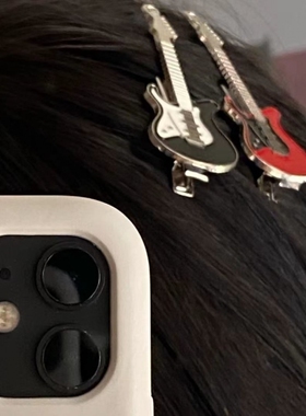 高音谱号发夹八分音符发饰创意音乐礼品钢琴键盘女生学生吉他饰品
