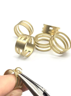 戒环开口圈手工制作开合器挂圈工具diy饰品配件指环开环助力戒指