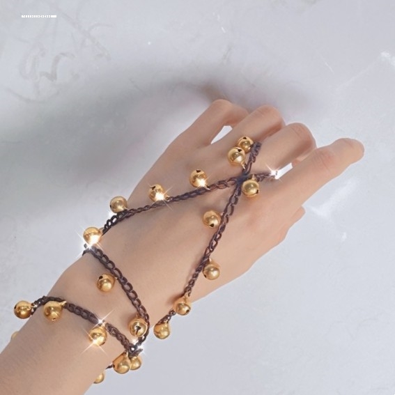 缠绕手链男女百搭ins小众设计轻奢高级感情侣手饰潮钛钢