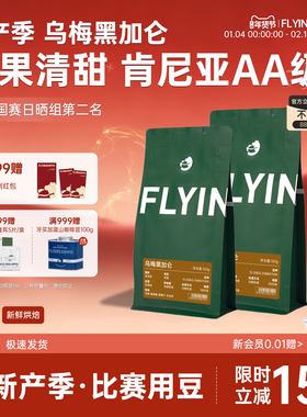 新产季肯尼亚AA涅里SL28&Batian日晒水洗中浅精品手冲咖啡豆100g