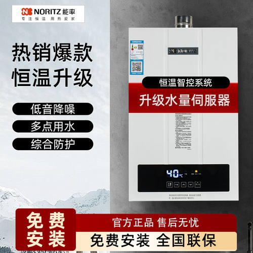 能率燃气热水器13/16E4AFEX/13/16F4恒温水伺服器家用强排式防冻