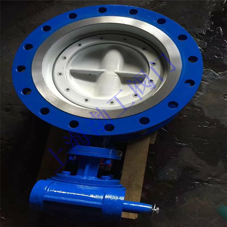 渤工 D341F-10/16P 304不锈钢法兰衬四氟乙烯蝶阀厂家DN50-DN1200