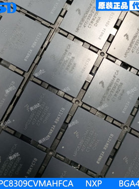 MPC8309CVMAHFCA  BGA489   32 位 集成电路（IC）嵌入式微处理器