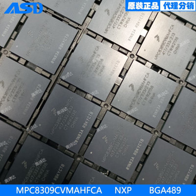 MPC8309CVMAHFCA  BGA489   32 位 集成电路（IC）嵌入式微处理器