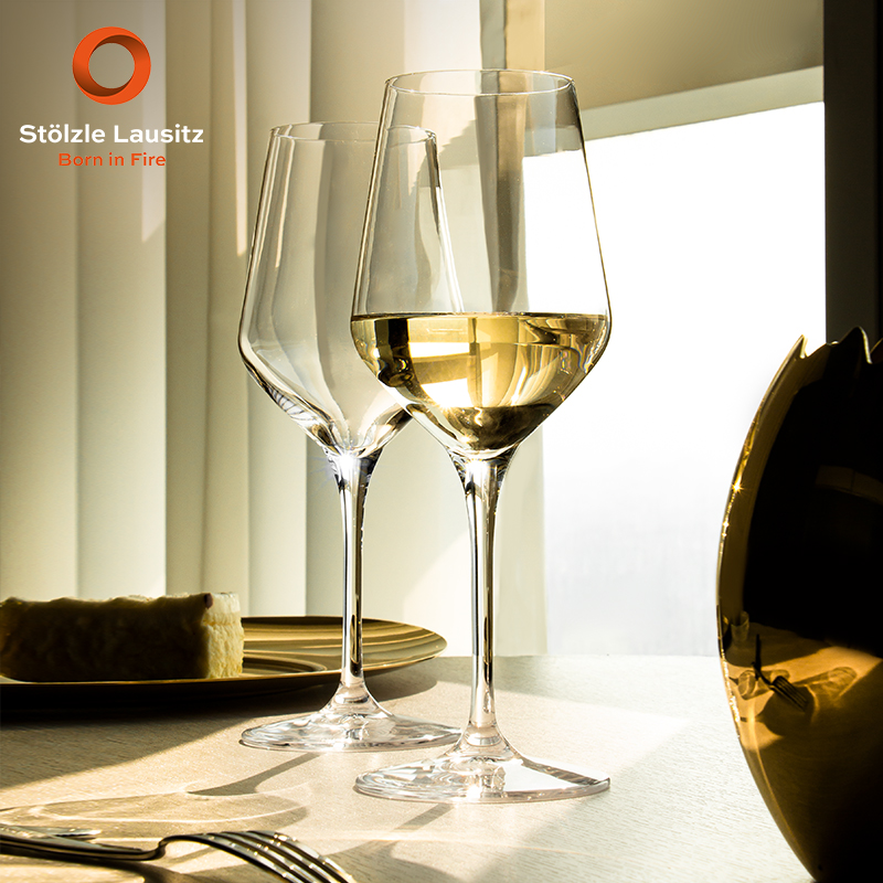 白葡萄酒杯stolzle轻奢水晶酒杯