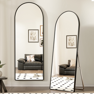 全身镜落地镜家用女生卧室高级感网红挂墙大试衣镜玻璃穿衣镜子