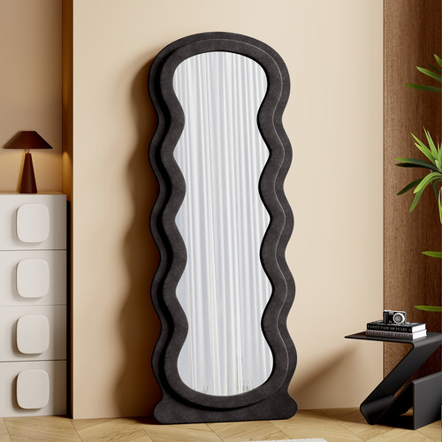 【送货上门】波浪全身家用落地镜