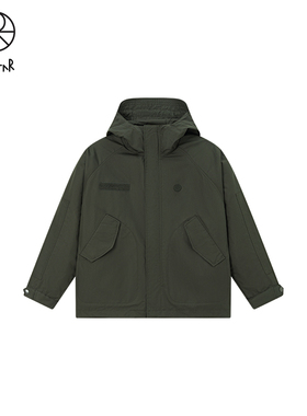 Polar Skate Co Walter Army Jacket 休闲外套三合一连帽工装夹克