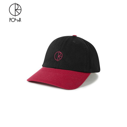 PolarSkateCo双色拼接鸭舌帽