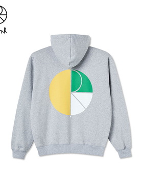 Polar Skate Co 3 Tone Fill Hoodie 印花Logo加绒连帽衫滑板卫衣
