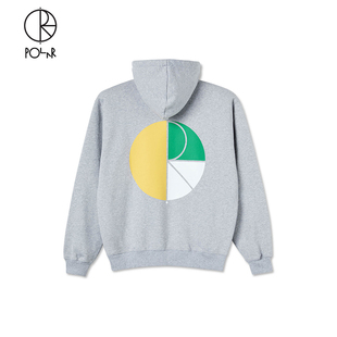 Tone Fill Polar 印花Logo加绒连帽衫 Hoodie 滑板卫衣 Skate