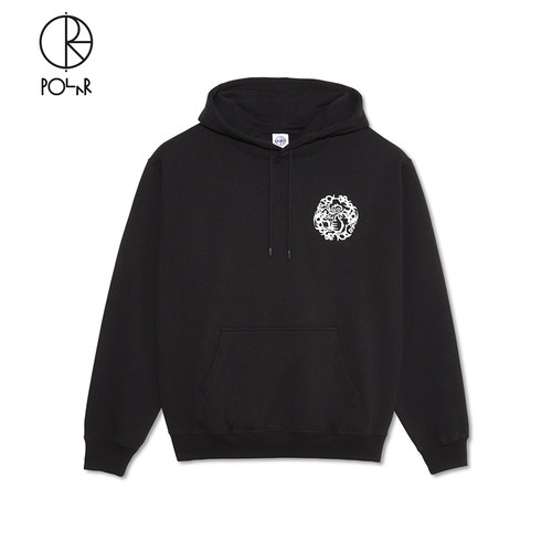 PolarSkateCo印花连帽衫卫衣