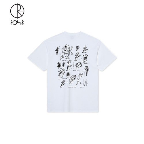 PolarSkateCo短袖T恤