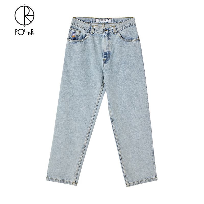 Polar Skate Co 93 Denim Jeans 斜纹直筒滑板休闲运动牛仔长裤男