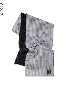 Polar Skate Co Merino Lines Scarf 条纹保暖披肩美利奴羊毛围巾