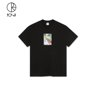 Red Curb Tee Polar 街头滑板潮流运动男女短袖 新品 T恤 Skate
