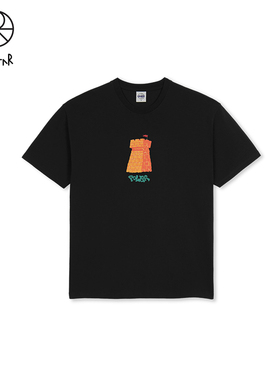 Polar Skate Co Invasion Tee 城墙印花重磅纯棉男女短袖T恤新品