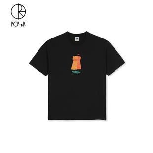 Invasion Tee 城墙印花重磅纯棉男女短袖 Polar T恤新品 Skate