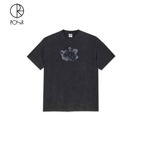 PolarSkateCo金属logo印花短袖