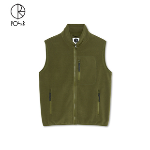 Skate Vest Fleece 秋摇粒绒休闲运动背心马甲潮 Basic Polar