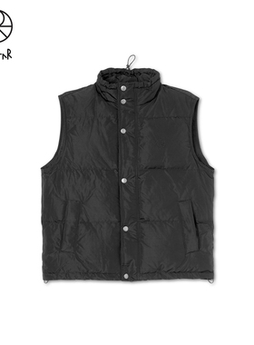 Polar Skate Co Puffer Vest 刺绣潮流运动情侣羽绒背心马甲男女