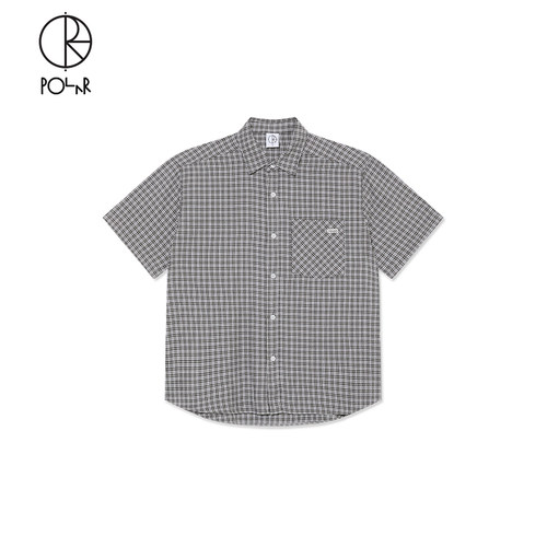 PolarSkateCo格纹复古宽松衬衫
