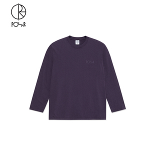 T恤 Logo印花长袖 经典 Tee Steve Logo Stroke Skate Polar