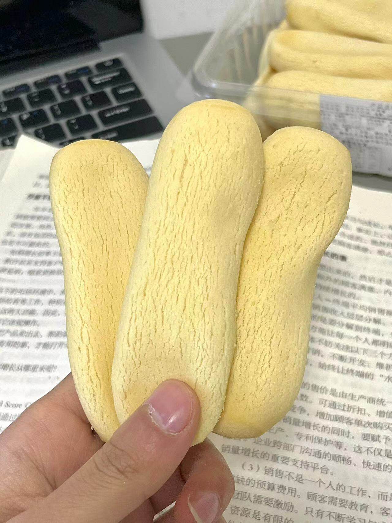 富欣德海盐芝士手指麻薯奶香软麻薯休闲零食下午茶手工软糯芝士炼